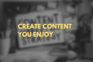 Content creation: attract clients by pleasing yourself
